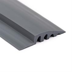 Afwerkprofiel hard PVC grijs BxH=77x14mm