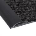 Afwerkprofiel PVC zwart BxH=35x1,7mm (L=25m)