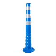 Afzetpaal blauw - 75cm hoog - 2 stuks