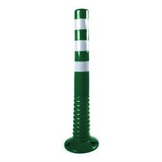 Afzetpaal donkergroen - 75cm hoog - 2 stuks