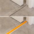 Aluminium overgangsprofiel oranje LxBxH=1500x42x3,8mm