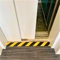Antislip tape gevarenzone zwart/geel B=100mm L=18,3m