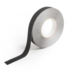 Antislip tape standaard zwart B=25mm L=18,3m
