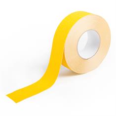 Antislip tape vervormbaar geel B=50mm L=18,3m