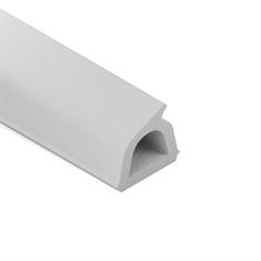 Celrubber zk D-profiel grijs BxH=9,5x9,5mm (L=50m)
