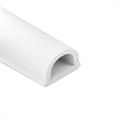 Celrubber zk D-profiel wit BxH=21x15mm (L=50m)