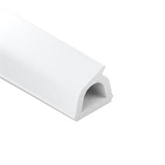 Celrubber zk D-profiel wit BxH=9,5x9,5mm (L=50m)