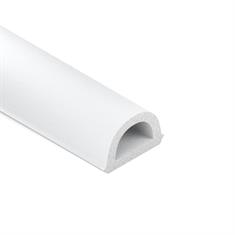 Celrubber zk D-profiel wit BxH=9x6mm (L=100m)