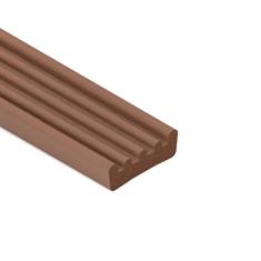 Celrubber zk kroonband bruin BxH=9x3mm (L=150m)