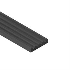 Celrubber zk kroonband BxH=15x3mm (rol 100 meter)