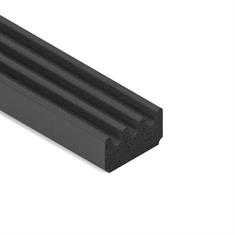 Celrubber zk kroonband BxH=15x8mm (Rol 50 meter)