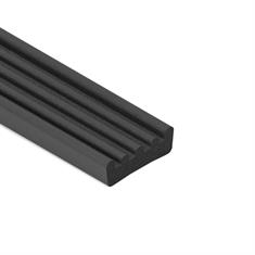 Celrubber zk kroonband BxH=9x3mm (rol 150 meter)