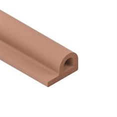 Celrubber zk P-profiel bruin BxH=9x5,5mm (L=100m)