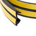Celrubber zk V-profiel BxH=9x6mm (Rol 100 meter)