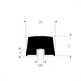 Conische demper type K/E 25x17mm (M6) set 10 stuks