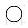 EPDM rubber-staal pakking 1017x915x8mm DN900