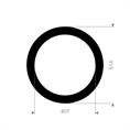 EPDM rubber-staal pakking 514x407x7mm DN400