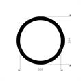 EPDM rubber-staal pakking 594x508x7mm DN500