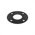 EPDM/SBR flenspakking 185x145x81x3mm 4x18mm DN65