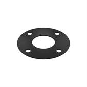 EPDM/SBR flenspakking 185x145x81x3mm 4x18mm DN65