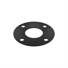 EPDM/SBR flenspakking 185x145x81x3mm 4x18mm DN65