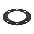 EPDM/SBR flenspakking 340x295x225x3mm 8x22mm DN200