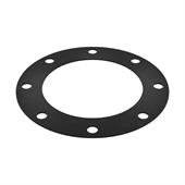 EPDM/SBR flenspakking 340x295x225x3mm 8x22mm DN200
