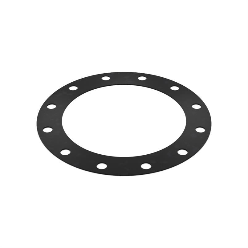 EPDM/SBR flenspakking 395x350x282x3mm 12x22mm DN250