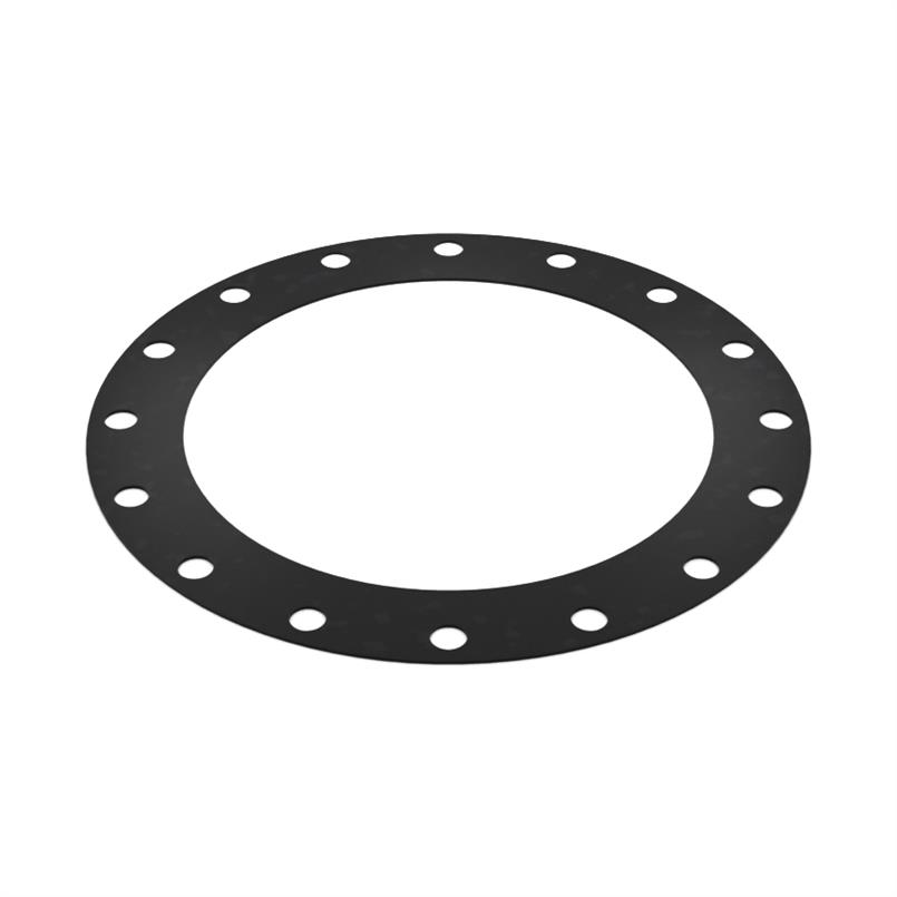 EPDM/SBR flenspakking 565x515x415x3mm 16x26mm DN400