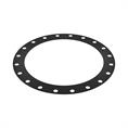 EPDM/SBR flenspakking 670x620x520x3mm 20x27mm DN500