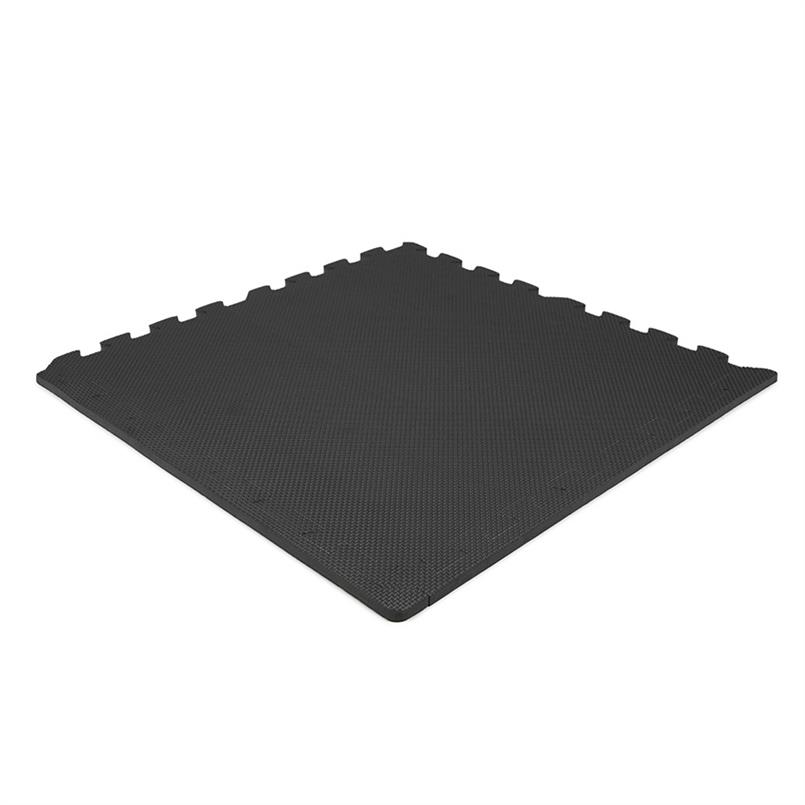 EVA FOAM supreme zwart 620x620x12mm (4 tegels + randen)