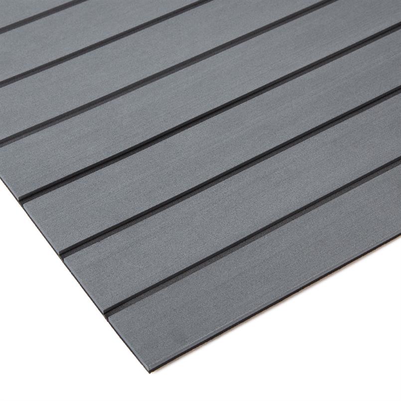 Eva foam teak donkergrijs/zwart 2400x1200x6mm