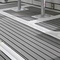 Eva foam teak lichtgrijs/zwart 1200x1200x6mm