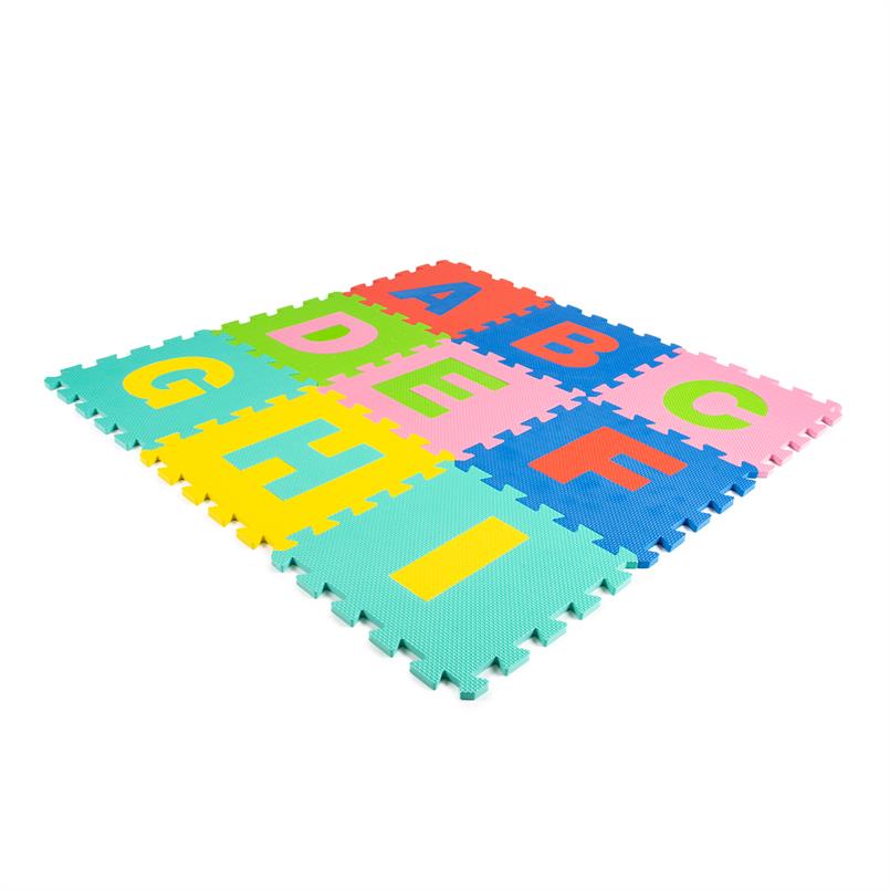 lading animatie Vertrouwelijk EVA FOAM tegel A-Z letters 300x300x10mm (26 tegels) - Foam vloertegels -  Rubberen matten - Rubbermagazijn
