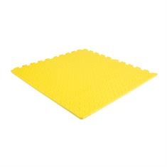 EVA FOAM tegel checker geel 600x600x12mm (4 tegels+randen)