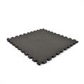 EVA FOAM tegel checker zwart 600x600x12mm (4 tegels+randen)