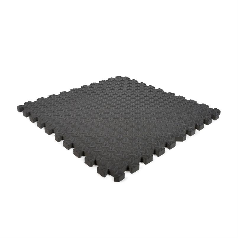 Supersonische snelheid rook Belegering EVA FOAM tegel checker zwart 620x620x25mm - Foam vloertegels - Rubberen  matten - Rubbermagazijn