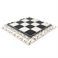 EVA FOAM tegel schaakbord 600x600x12mm (4 tegels+randen)