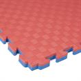 EVA FOAM tegel traanplaat blauw/rood 1000x1000x25mm