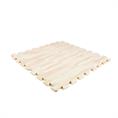 EVA FOAM tegel wit hout 600x600x12mm (4 tegels + randen)