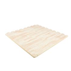 EVA FOAM tegel wit hout 600x600x12mm (4 tegels + randen)