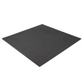Fitnesstegel zwart 100x100x1,5cm