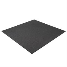 Fitnesstegel zwart 100x100x1,5cm