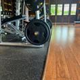 Fitnesstegel zwart/wit 100x100x1,5cm