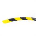 Flexibele kabelbrug geel/zwart LxBxH=950x150x27mm