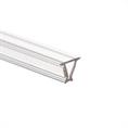 Glasverbindingsprofiel 135 graden 10-10,8mm transparant (L=3m)