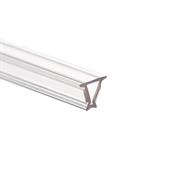 Glasverbindingsprofiel 135 graden 10-10,8mm transparant (L=3m)