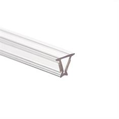 Glasverbindingsprofiel 135 graden 10-10,8mm transparant (L=3m)