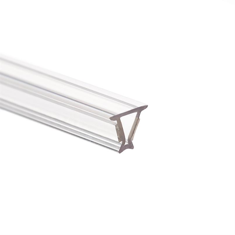 Glasverbindingsprofiel 135 graden 10-10,8mm transparant (L=3m)
