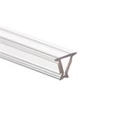 Glasverbindingsprofiel 135 graden 12-12,8mm transparant (L=3m)